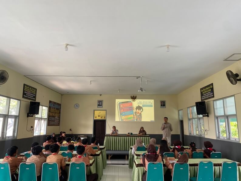 Foto penyampaian materi